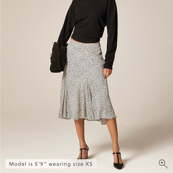 J. Crew Dresses & Skirts - NWT JCrew Gwenyth flounce hem slip skirt